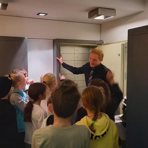 Besuch Volksbank