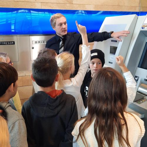 Besuch Volksbank