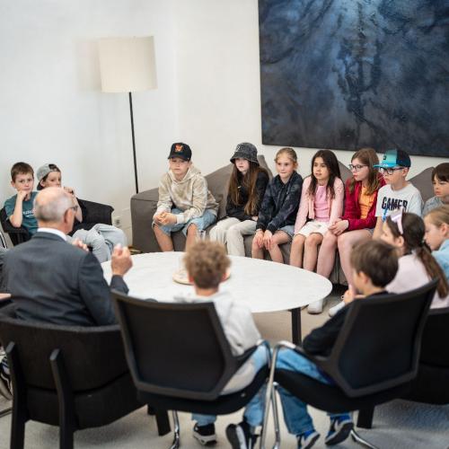Besuch beim Landeshauptmann