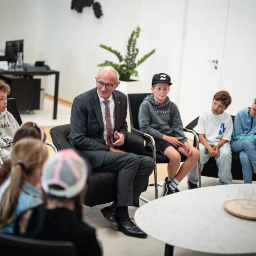 Besuch beim Landeshauptmann
