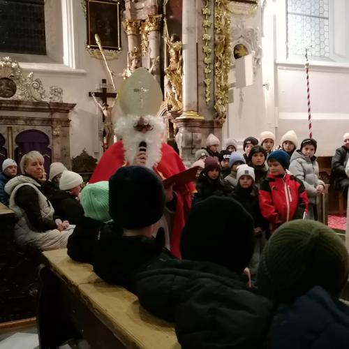 Begegnung mit dem Nikolaus