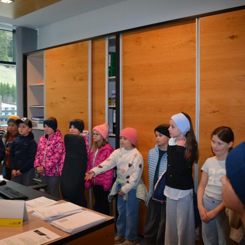 Besuch im Gemeindeamt