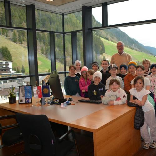 Besuch im Gemeindeamt