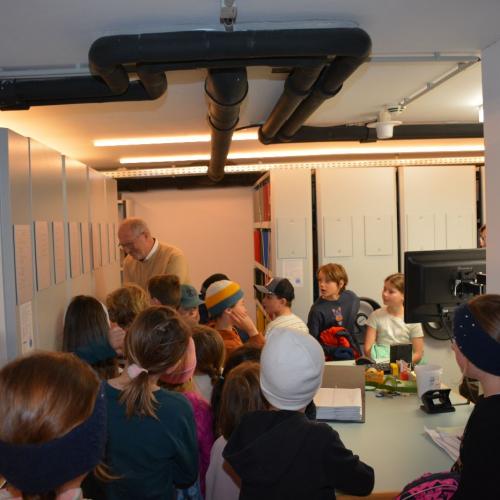 Besuch im Gemeindeamt