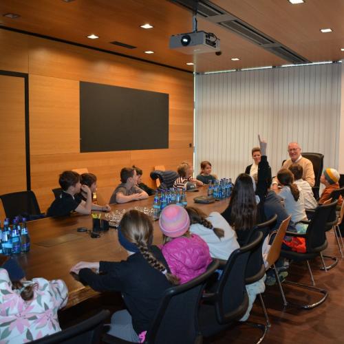Besuch im Gemeindeamt