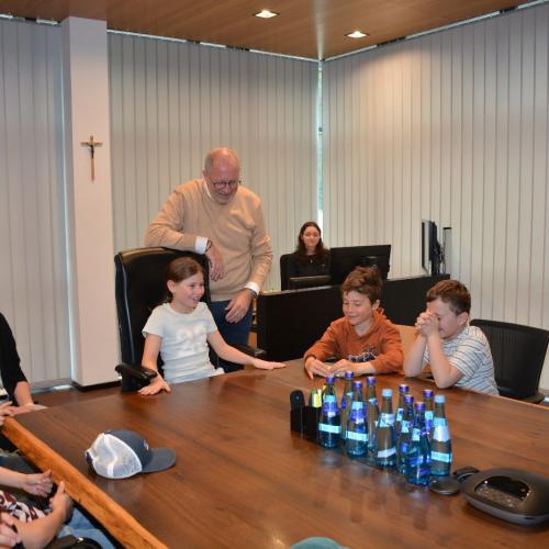 Besuch im Gemeindeamt