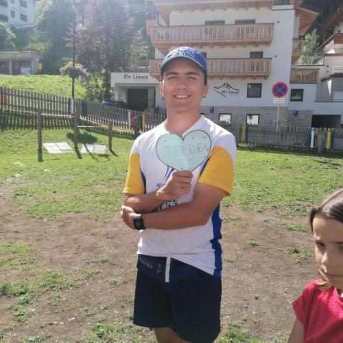 Peace Run machte Station in der VS Ischgl