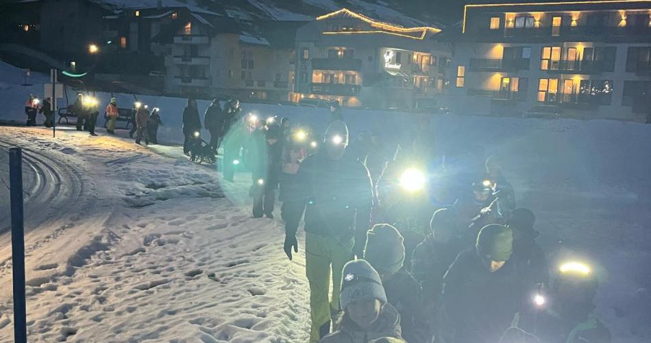 Stimmungsvolle Weihnachtswanderung